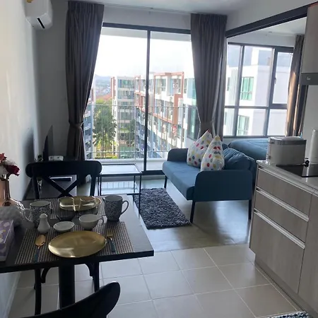 Centrio Condominiums Top Floor With Pool And Garden View Ban Na Khua Exterior photo
