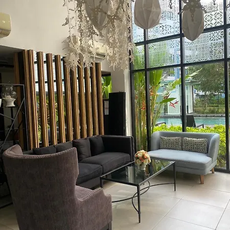 Centrio Condominiums Top Floor With Pool And Garden View Ban Na Khua Exterior photo